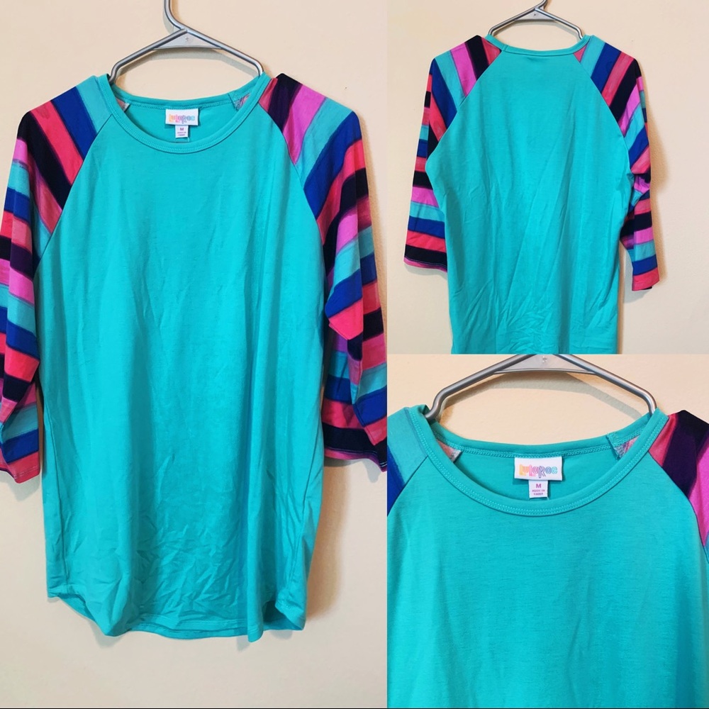 Randy Lularoe NEW - blue/multi